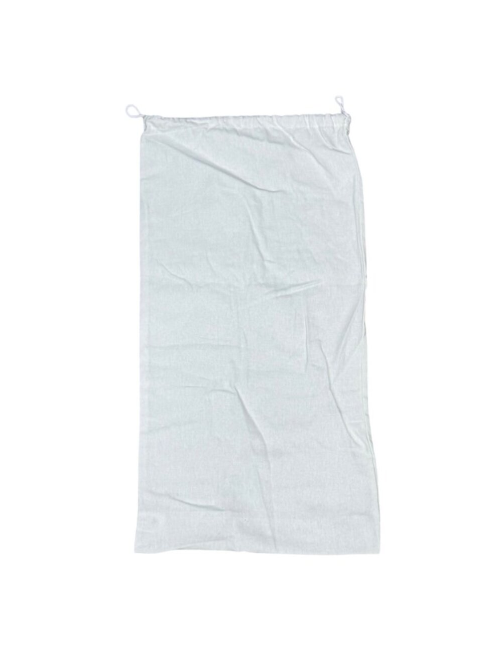 Chloé White Cotton Drawstring Dust Bag 13x25 Extra Large Shoes Boots Accessories - Picture 5 of 9